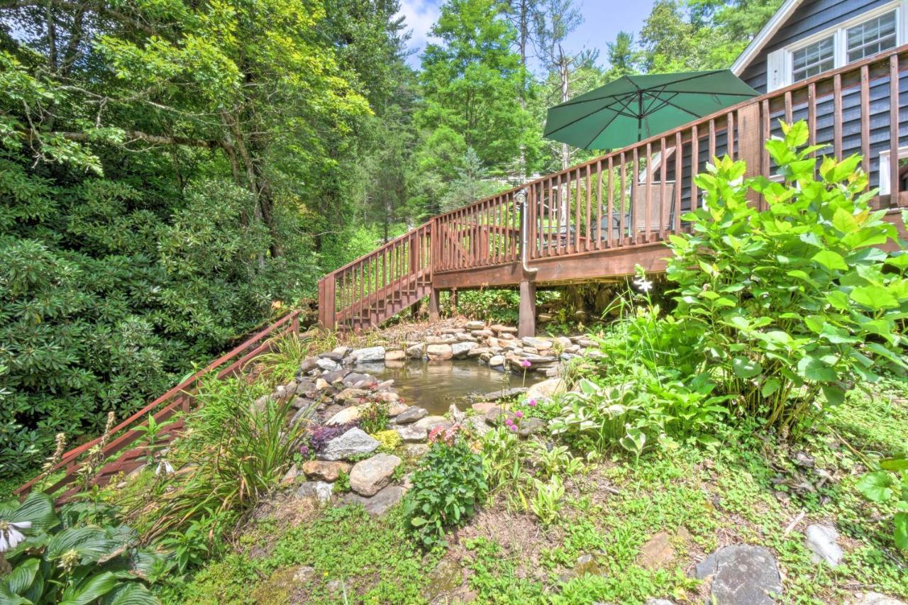 Enchanting Highlands Cottage With Pond And Falls! Zewnętrze zdjęcie