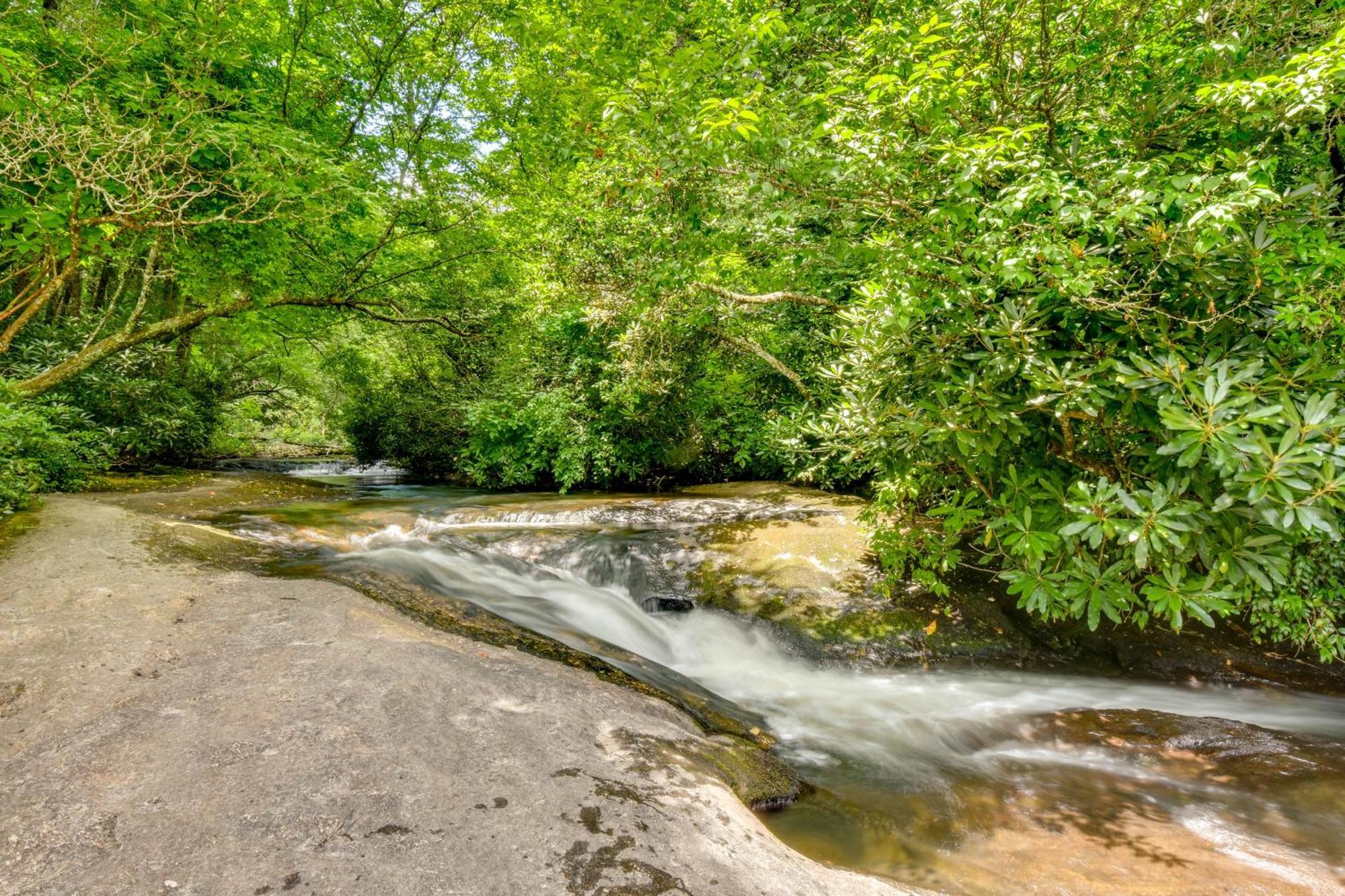 Enchanting Highlands Cottage With Pond And Falls! Zewnętrze zdjęcie